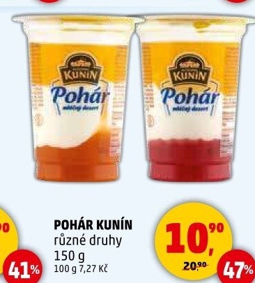 Mléčný Pohár Mlékárna Kunín