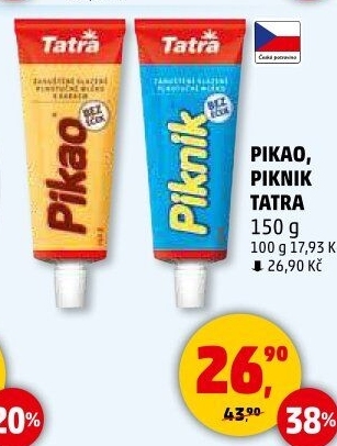 Mléko kondenzované Pikao Tatra