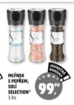 Mlýnek s pepřem Selection