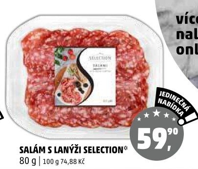 Salám s lanýži Selection