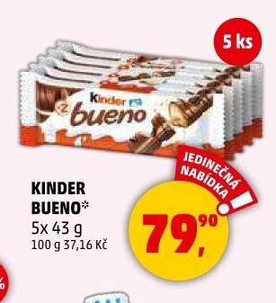 Tyčinka Bueno Kinder