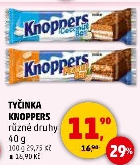 Tyčinka Knoppers NutBar Storck