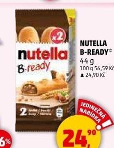 Tyčinka Nutella B-ready