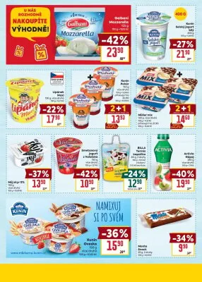 akční leták BILLA 26.3.2025-1.4.2025