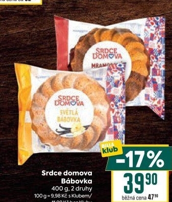 Bábovka Srdce Domova