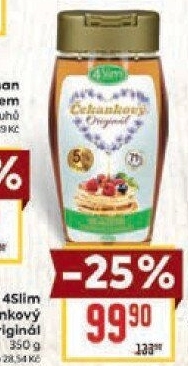 Čekankový sirup 4Slim