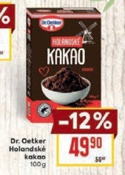 Kakao holandské Dr. Oetker