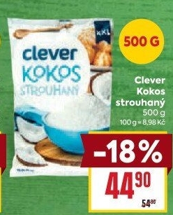 Kokos strouhaný Clever