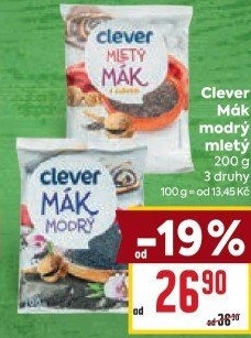 Mák modrý mletý Clever