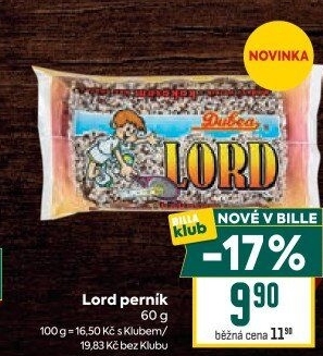 Medový perník Lord Dubea