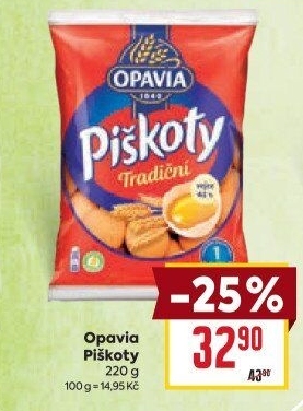 Piškoty Opavia
