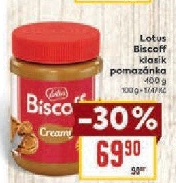 Pomazánka Biscoff Lotus