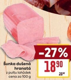 Šunka dušená hranatá