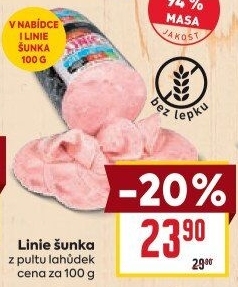 Šunka Linie nejvyšší jakosti Krásno