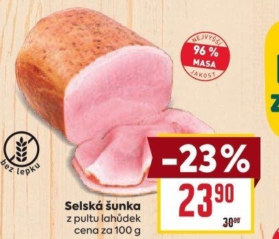 Šunka selská nejvyšší jakosti