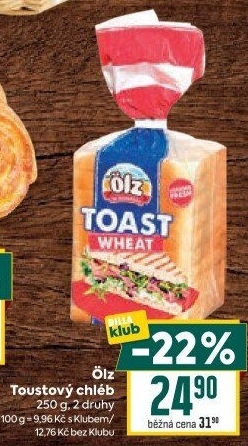 Toustový chléb Ölz