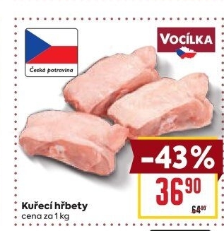 Kuřecí hřbety na polévku Vocílka