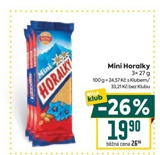 Oplatky Horalky Sedita