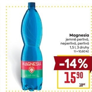 Přírodní voda Magnesia