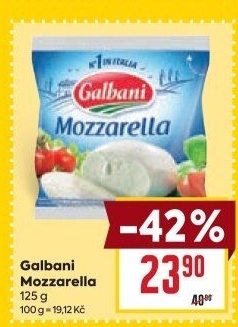 Sýr Mozzarella Galbani