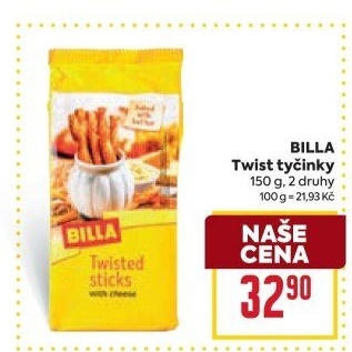 Tyčinky Twist Billa