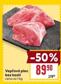 Vepřová plec bez kosti