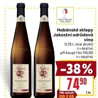 Vína Habánské sklepy