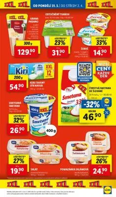 akční leták Lidl 31.3.2025-2.4.2025