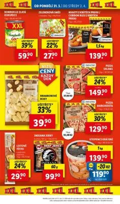 akční leták Lidl 31.3.2025-2.4.2025