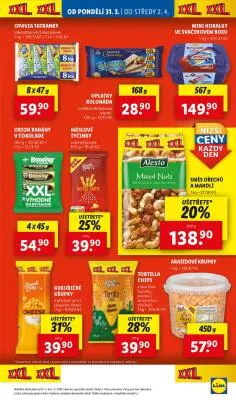 akční leták Lidl 31.3.2025-2.4.2025
