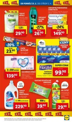 akční leták Lidl 31.3.2025-2.4.2025