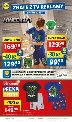 akční leták Lidl 31.3.2025-2.4.2025