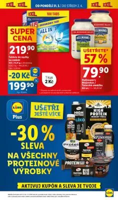 akční leták Lidl 31.3.2025-2.4.2025