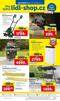 akční leták Lidl 31.3.2025-2.4.2025