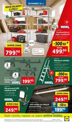 akční leták Lidl 31.3.2025-2.4.2025