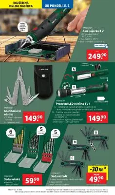 akční leták Lidl 31.3.2025-2.4.2025