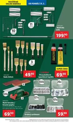 akční leták Lidl 31.3.2025-2.4.2025