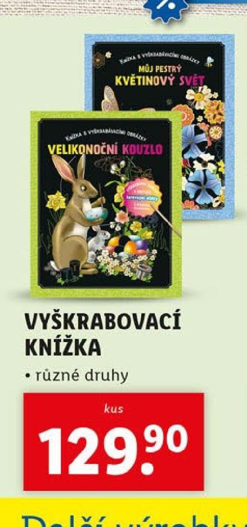 VYŠKRABOVACÍ KNÍŽKA
