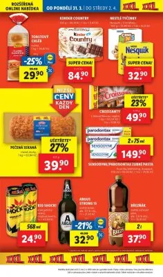 akční leták Lidl 31.3.2025-6.4.2025