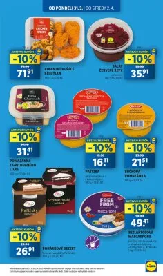 akční leták Lidl 31.3.2025-6.4.2025