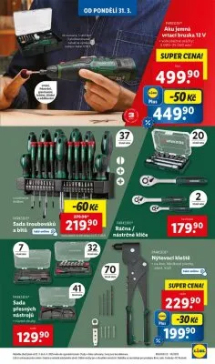 akční leták Lidl 31.3.2025-6.4.2025