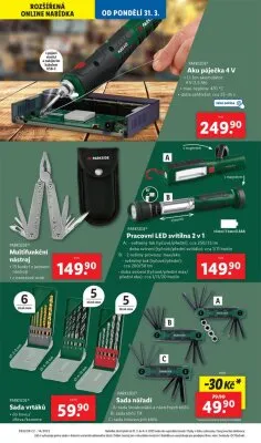 akční leták Lidl 31.3.2025-6.4.2025