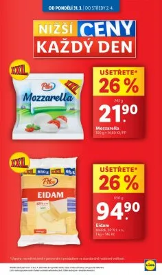 akční leták Lidl 31.3.2025-6.4.2025