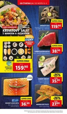 akční leták Lidl 3.4.2025-6.4.2025
