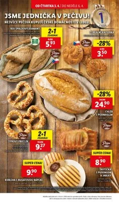 akční leták Lidl 3.4.2025-6.4.2025
