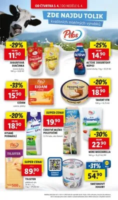 akční leták Lidl 3.4.2025-6.4.2025