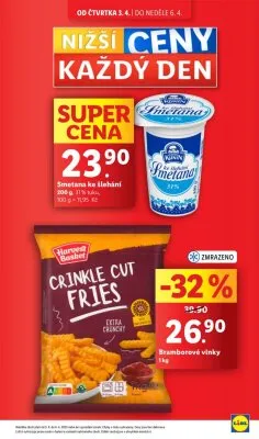 akční leták Lidl 3.4.2025-6.4.2025