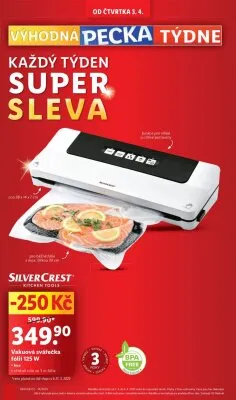 akční leták Lidl 3.4.2025-6.4.2025