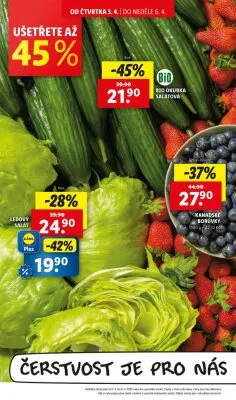 akční leták Lidl 3.4.2025-6.4.2025