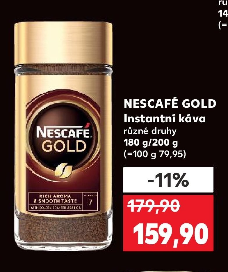 NESCAFÉ GOLD Instantní káva různé druhy